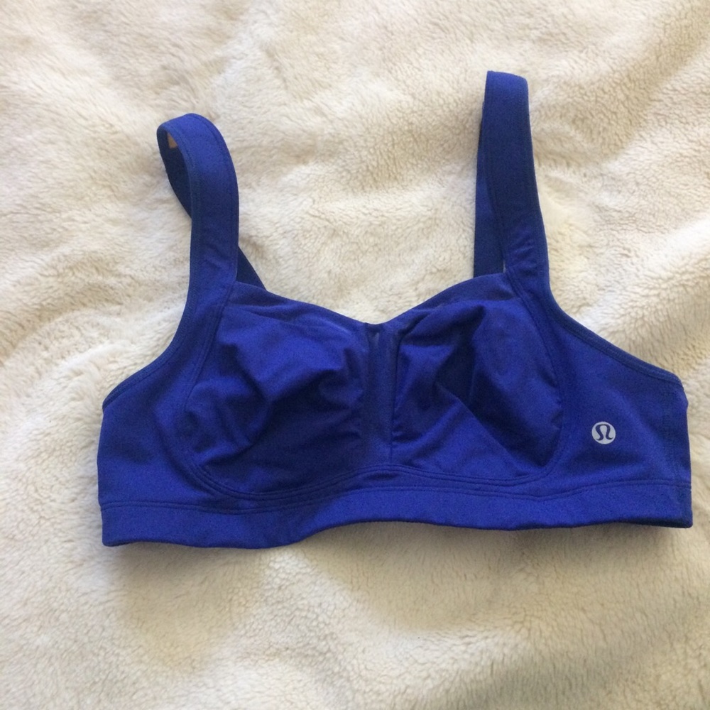 blue lululemon bra